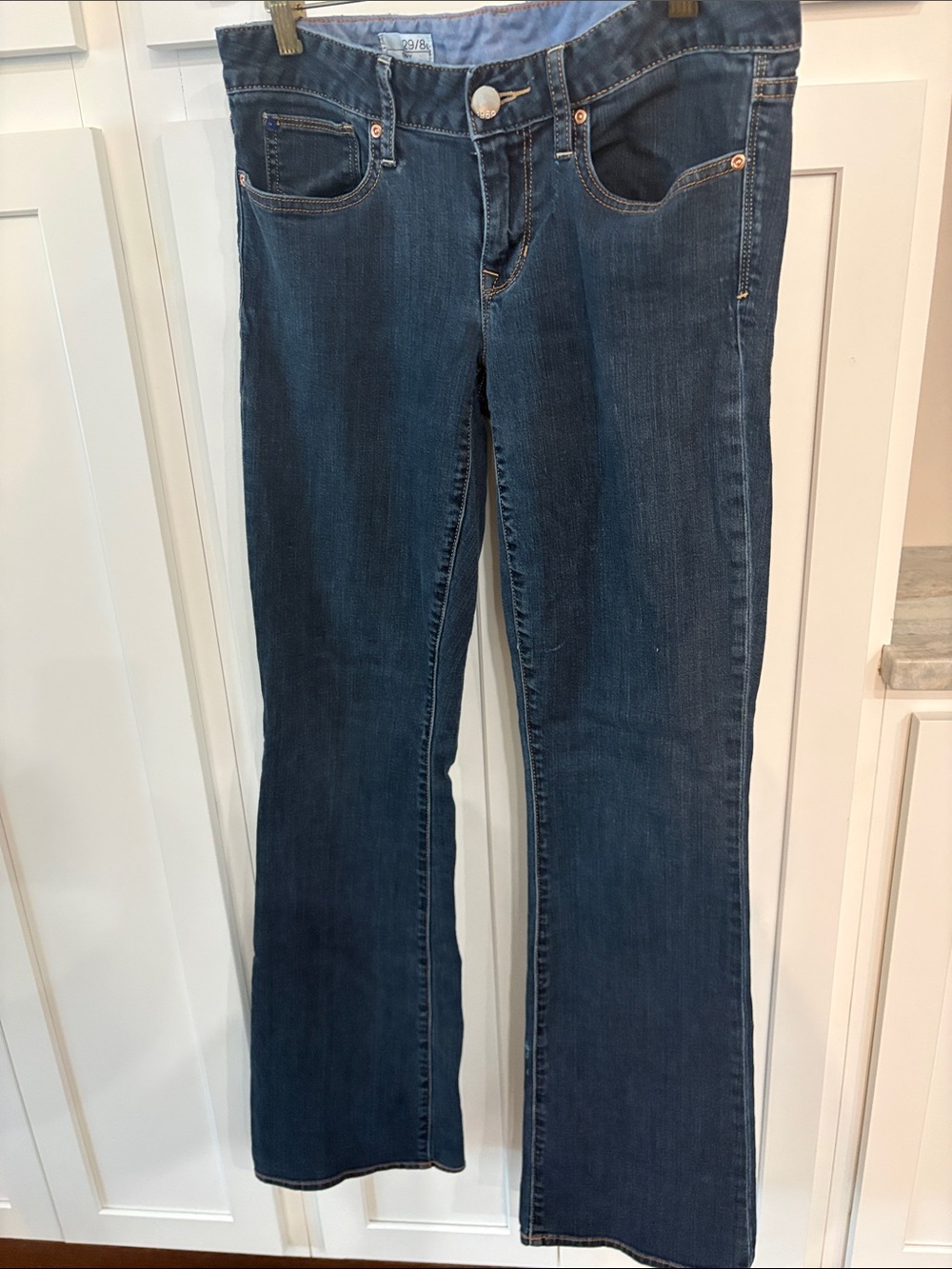 GAP Women's Dark Blue Bootcut Jeans